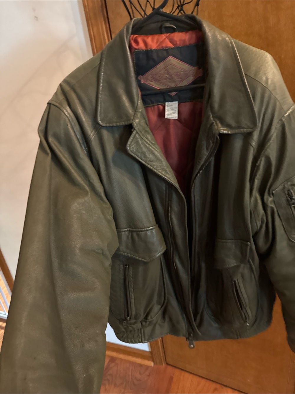 Leather jacket